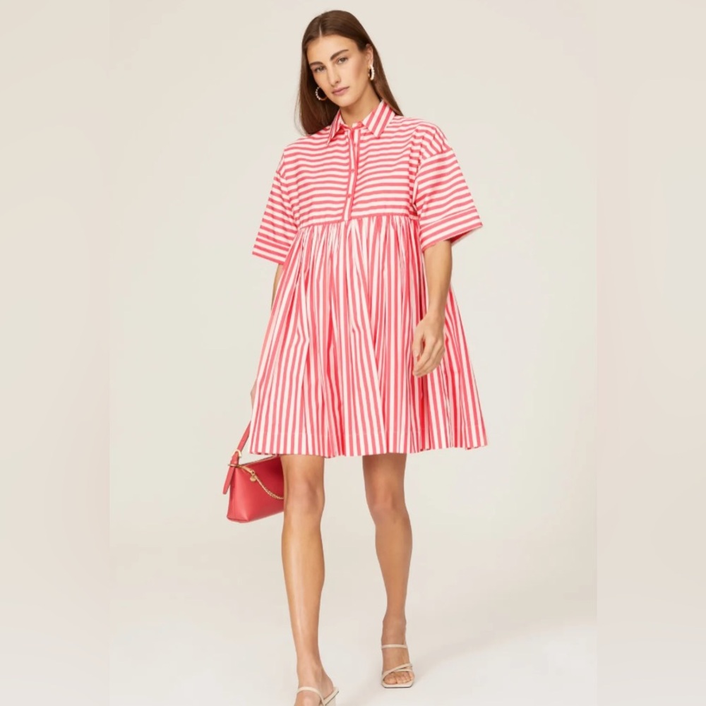 Kate Spade Julia Stripe Swing Shirtdress